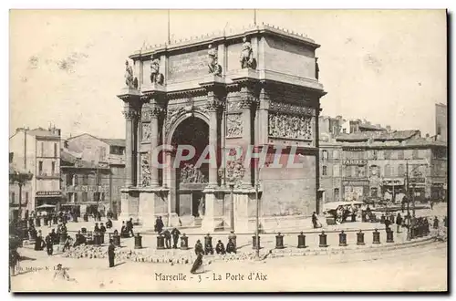 Cartes postales Marseille La Porte d&#39Aix