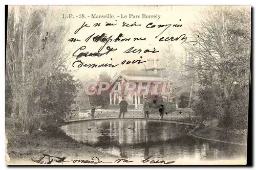 Cartes postales Marseille Le parc Borely