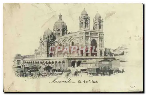 Cartes postales Marseille La Cathedrale