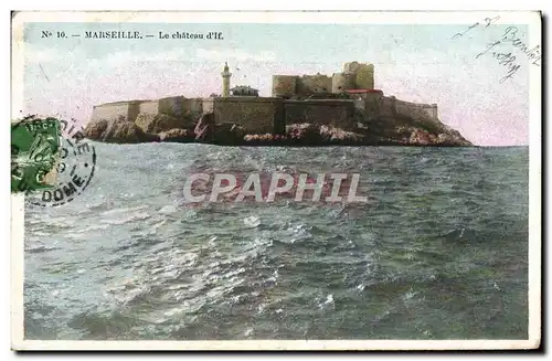 Cartes postales Marseille Le chateau d&#39If