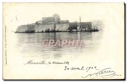 Cartes postales Marseille Le chateau d&#39If