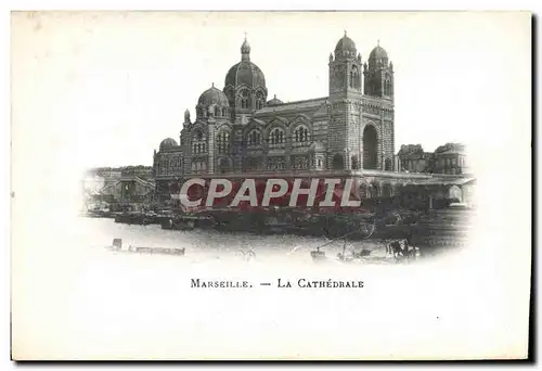 Cartes postales Marseille La Cathedrale