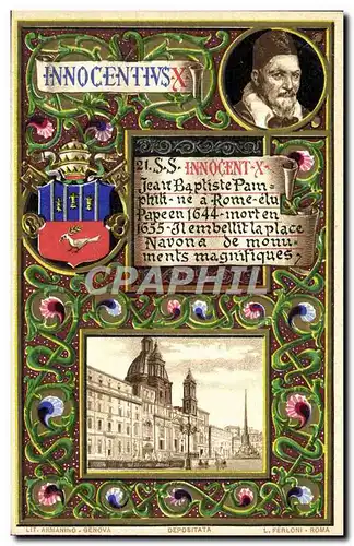 Cartes postales Pape Innocent X