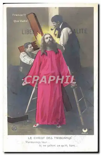 Cartes postales Le Christ des Tribunaux