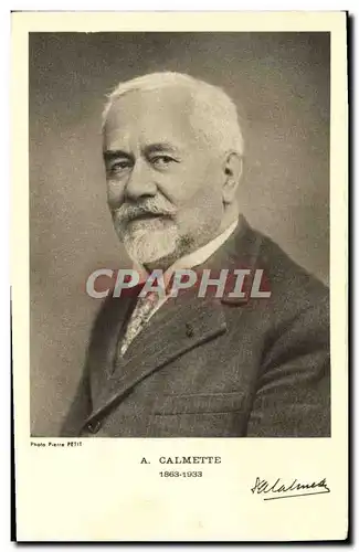 Cartes postales A Calmette 1863 1933