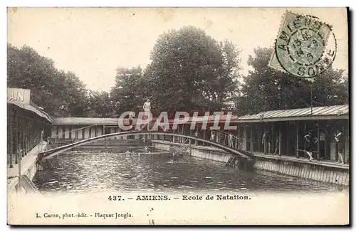 Cartes postales Amiens Ecole de natation