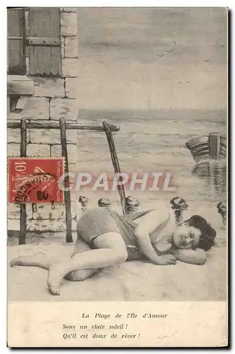 Cartes postales Femme Maillot de Bains Femme