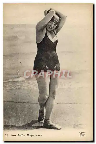 Cartes postales Femme Maillot de Bains Nos jolies baigneuses