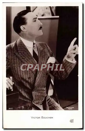 Moderne Karte Cinema Victor Boucher