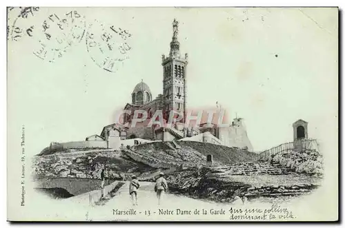 Cartes postales Marseille Notre Dame de la Garde