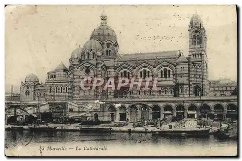 Cartes postales Marseille La Cathedrale