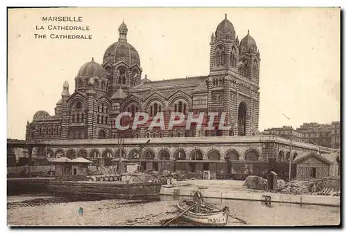 Cartes postales Marseille La Cathedrale