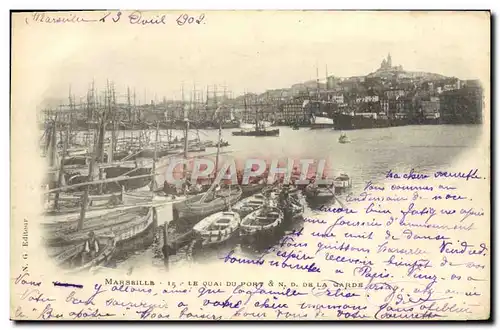 Cartes postales Marseille Le Quai Du Port