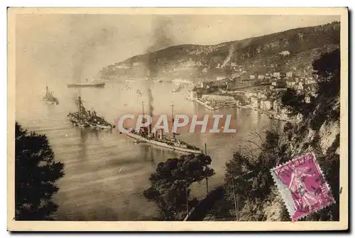 Ansichtskarte AK Villefranche La Rade Bateaux