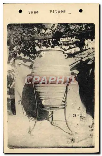 Cartes postales Vase Pithos Vallouris