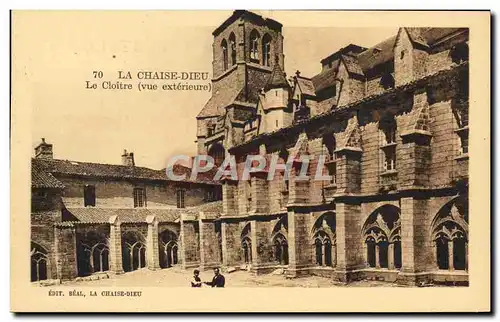 Cartes postales La Chaise Dieu Le Cloitre