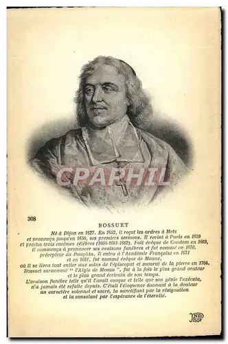 Cartes postales Bossuet