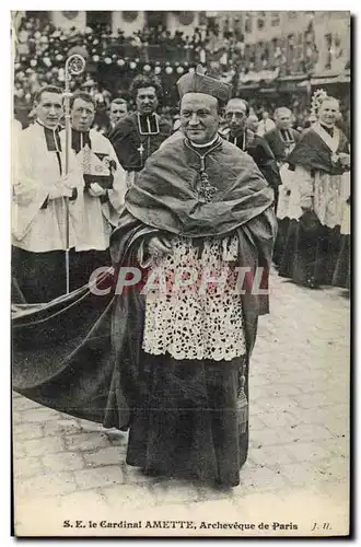 Cartes postales SE le cardinal Amette Archeveque de Paris