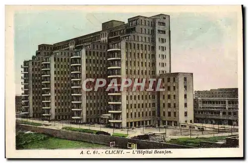 Ansichtskarte AK Clichy L&#39hopital Beaujon