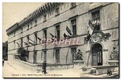 Cartes postales Montpellier Ecole de medecine