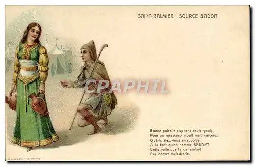 Cartes postales Saint Galmier Source Badoit