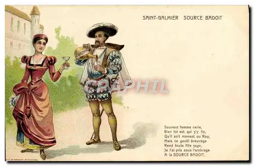 Cartes postales Saint Galmier Source Badoit