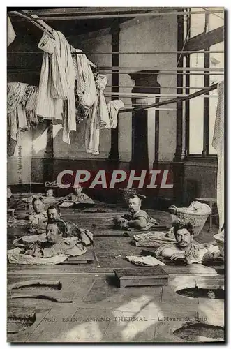 Cartes postales Saint Amand Thermal L&#39heure du bain