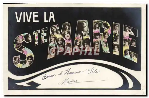 Cartes postales Prenom Marie