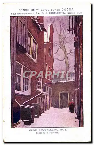 Cartes postales Fantaisie Illustrateur Views in Old Holland