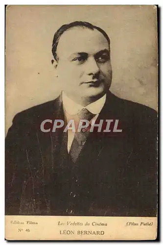 Moderne Karte Cinema Leon Bernard
