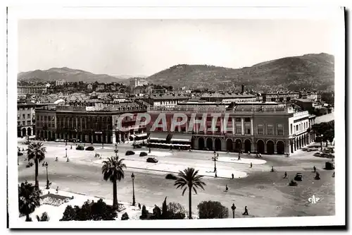 Moderne Karte Nice La Place Massena et le Casino Municipal