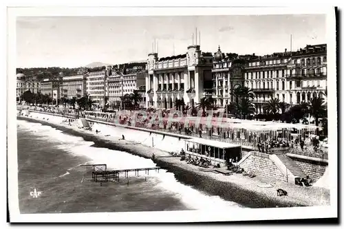 Cartes postales moderne Nice Le palais de la Mediterranee et la promenade des Anglais