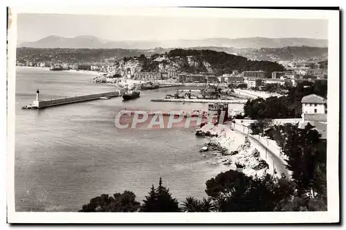 Cartes postales moderne Nice Entree du Port et le Chateau