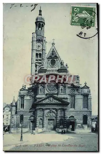 Cartes postales Paris Eglise St Etienne du Mont