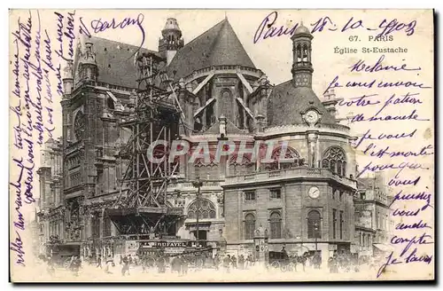 Ansichtskarte AK Paris Eglise St Eustache