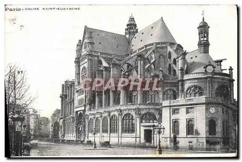 Cartes postales Paris Eglise Saint Eustache