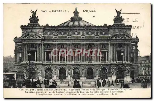 Cartes postales Paris L&#39Opera