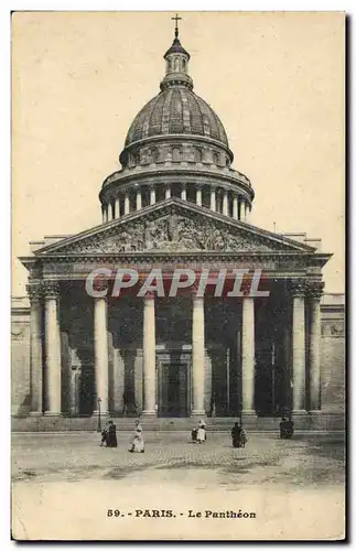 Cartes postales Paris le Pantheon