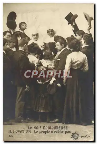 Cartes postales La voie douloureuse Religieuses L'ovation