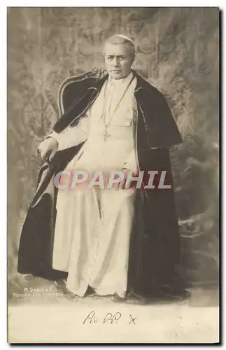Cartes postales Pape Pie X