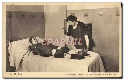 Cartes postales Thermalisme Dax Etablissement thermal Les Baignots L&#39application