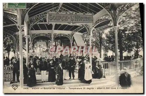 Cartes postales Thermalisme Vichy Source de l&#39hopital