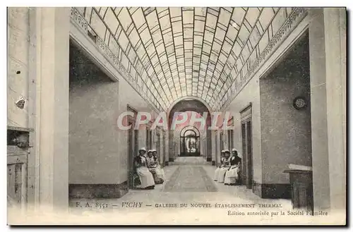 Cartes postales Thermalisme Vichy Galerie du nouvel etablissement thermal