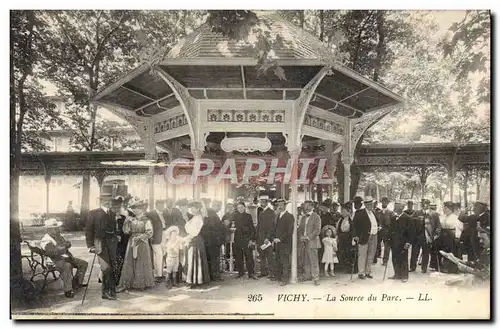 Ansichtskarte AK Thermalisme Vichy La source du parc