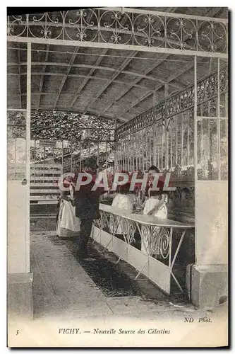 Cartes postales Thermalisme Vichy Nouvelle source des Celestins