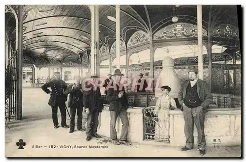 Cartes postales Thermalisme Vichy Source Mesdames