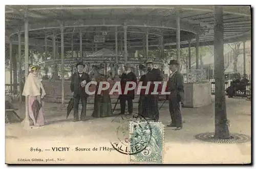Cartes postales Thermalisme Vichy Source de l&#39hopital