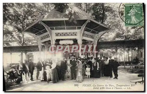 Ansichtskarte AK Thermalisme Vichy La source du parc