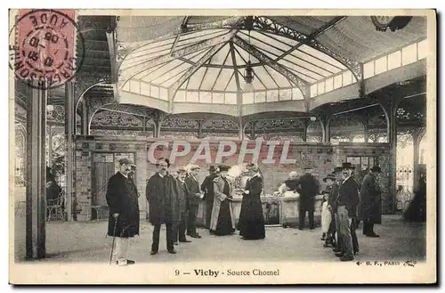 Cartes postales Thermalisme Vichy Source Chomel