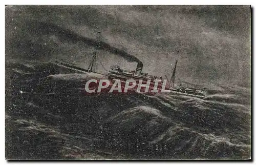 Cartes postales Bateau Paquebot